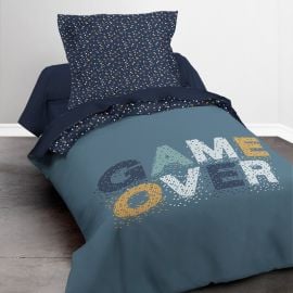 Housse de couette Enfant 1 Personne Game Over