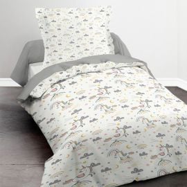 Housse de couette 220x240 This is Love, linge de lit pas cher - Badaboum