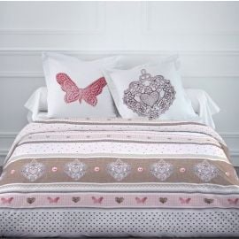 Housse de couette pas cher 220x240 Cute Butterfly