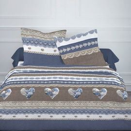 Housse de couette pas cher 220x240 Sweety Blue