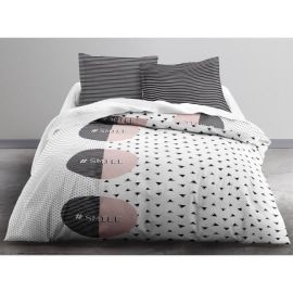 Housse de couette pas cher 240x260 Pop Smile