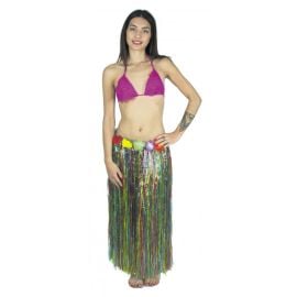 Jupe hawai Multicolore Luxe 80cm