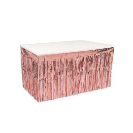 Jupon de table Rose gold Métallisé 