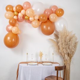 Kit Arche de 50 Ballons mariage Blush 