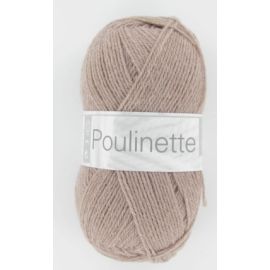 Laine a tricoter cheval blanc poulinette Taupe