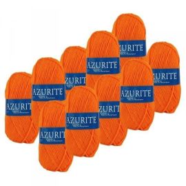 laine Azurite Acrylique Mandarine