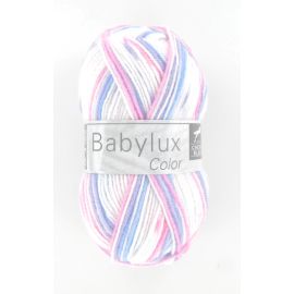Laine bébé cheval blanc babylux color multicolore