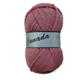 pelote de fil à tricoter Canada Lammy Yarns Vieux Rose