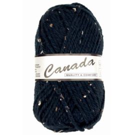 Laine Canada Tweed Lammy Bleu Marine 