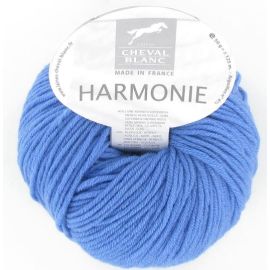 fil à tricoter Cheval Blanc Harmonie Bleu 