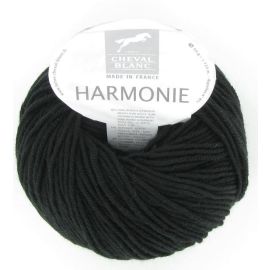 Fil à tricoter Cheval Blanc Harmonie Noir 