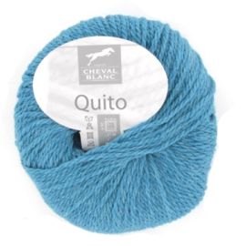 pelote de fil à tricoter Cheval Blanc Quito Turquoise 