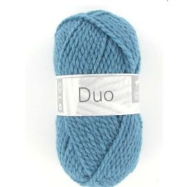  Fil à tricoter Cheval Blanc Duo Bleu Azur