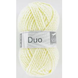 fil à tricoter Duo Jaune Clair 100 % acrylique