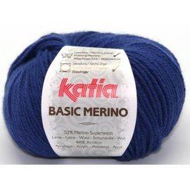 Laine katia basic merino Bleu Marine 