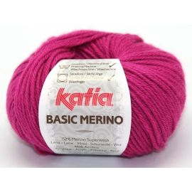 fil à tricoter katia basic merino Fuchsia