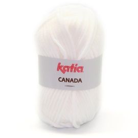fil à tricoter katia canada Blanc 