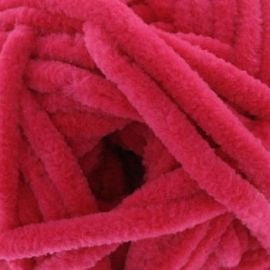 pelote de fil à tricoter chenille Bambi Fuchsia