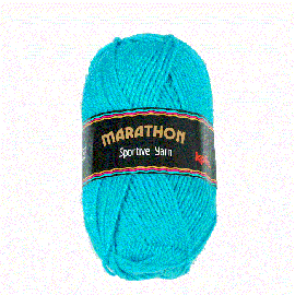 fil à tricoter katia marathon Turquoise