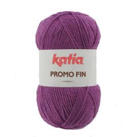 fil à tricoter acrylique pas cher Promo Fin Lilas