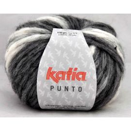 pelote de fil à tricoter Punto de Katia Marron Beige