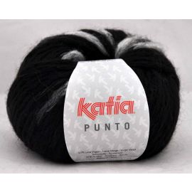 Katia Punto Gris et Noir à la pelote