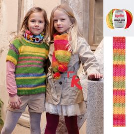 Fil à tricoter Mérino Aran Plus de Katia Multicolore 
