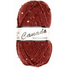 Laine pas cher Lammy Canada tweed Bordeaux 