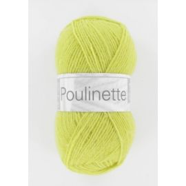 pelote de fil à tricoter Poulinette Cheval Blanc Citron