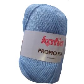 fil à tricoter Promo Fin Bleu Azur Marque Katia