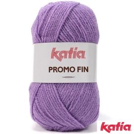 pelote de fil à tricoter Katia Promo fin Mauve