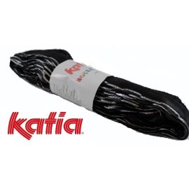 Laine Ruban Echarpe Katia Boulevard Gris Noir