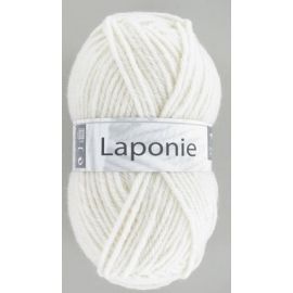 fil à tricoter à tricoter Laponie Ecru