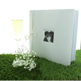 Livre d'or mariage soft Blanc