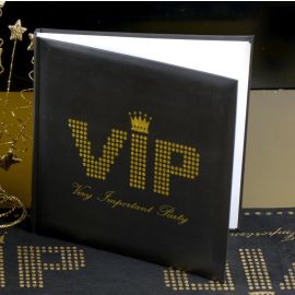 Livre d'or original VIP Noir 