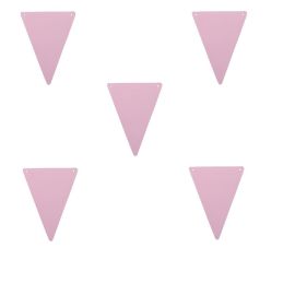 Lot de 5 fanions Rose