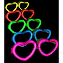 Lunette fluo Forme Coeur
