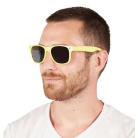 Lunettes Blues Brothers - jaune - adulte