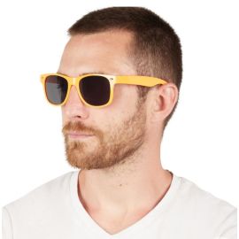 Lunettes Blues Brothers - orange fluo - adulte