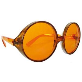 Lunettes Hippy Géantes Oranges