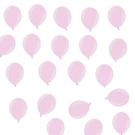 Mini ballon gonflable nacré Rose 12cm