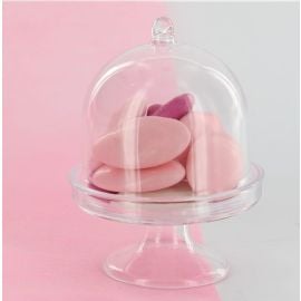 mini cloche mariage verre