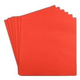 Mini Serviette papier cocktail Rouge