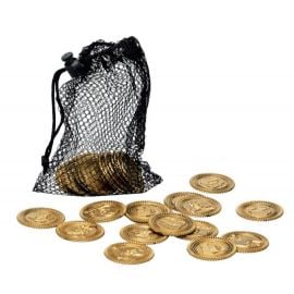 monnaie de pirate - sachet de 30 pièces d'or