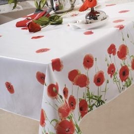 Nappe Bulgomme au mètre Red Poppy 