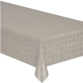 Nappe en papier damassé Taupe