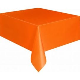 Nappe en plastique rectangulaire Orange