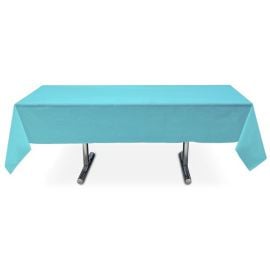 Nappe en plastique rectangulaire Bleu Roi, nappe pas cher - Badaboum