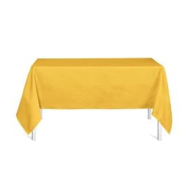 Nappe rectangulaire Jaune anti tache150x250cm