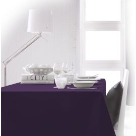 Nappe rectangulaire Violet 150x250cm anti tache